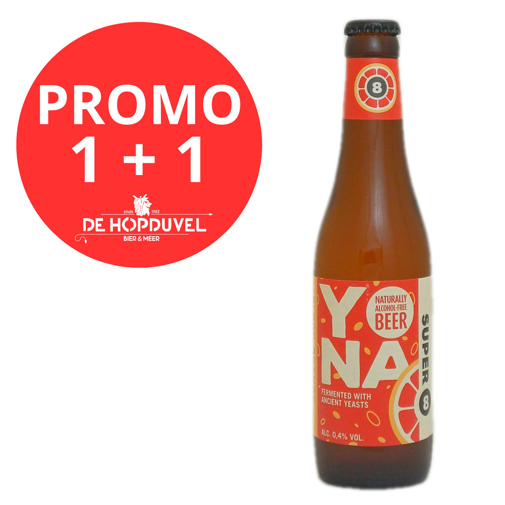 Super 8 YONA Blood Orange 0.4% - 33cl   1+1 GRATIS
