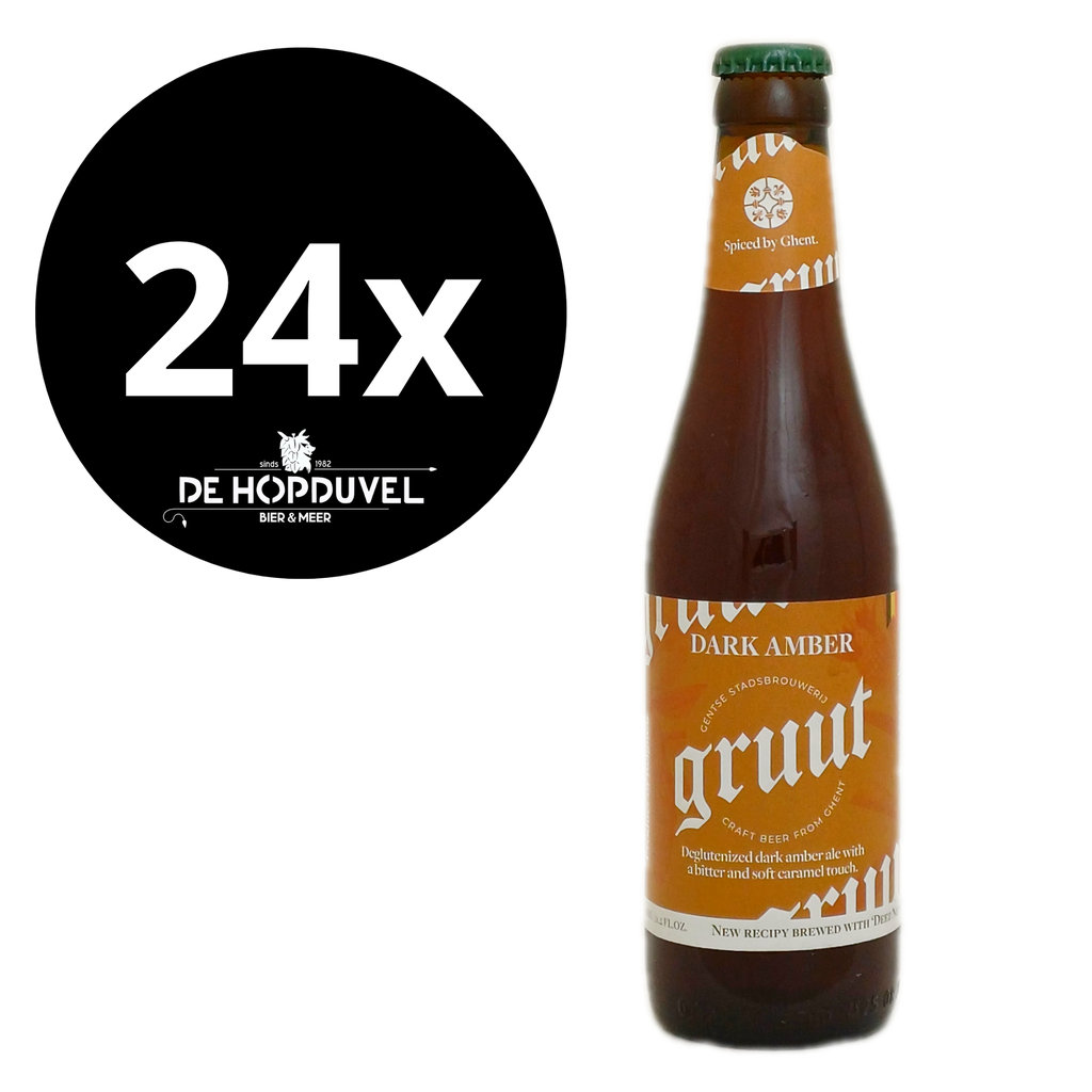 Gruut Dark Amber 24x33cl