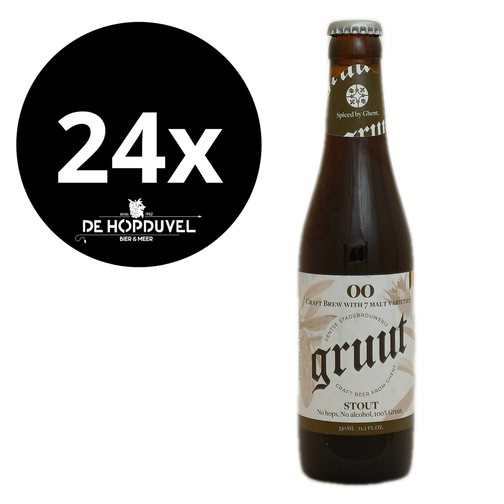 Gruut Non Alcoholic Stout 24x33cl
