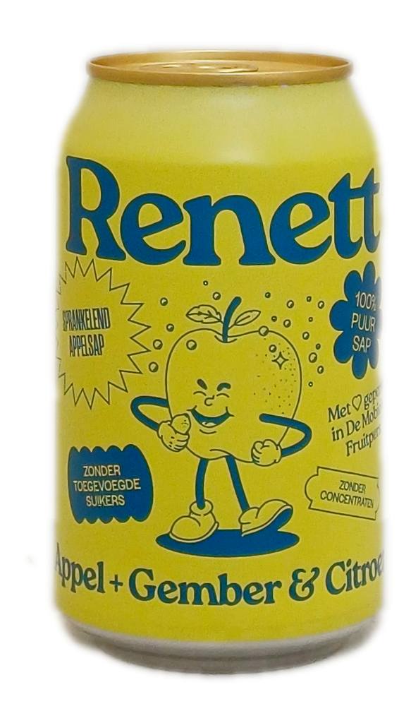Renett Appel + Gember/Citroen 33cl