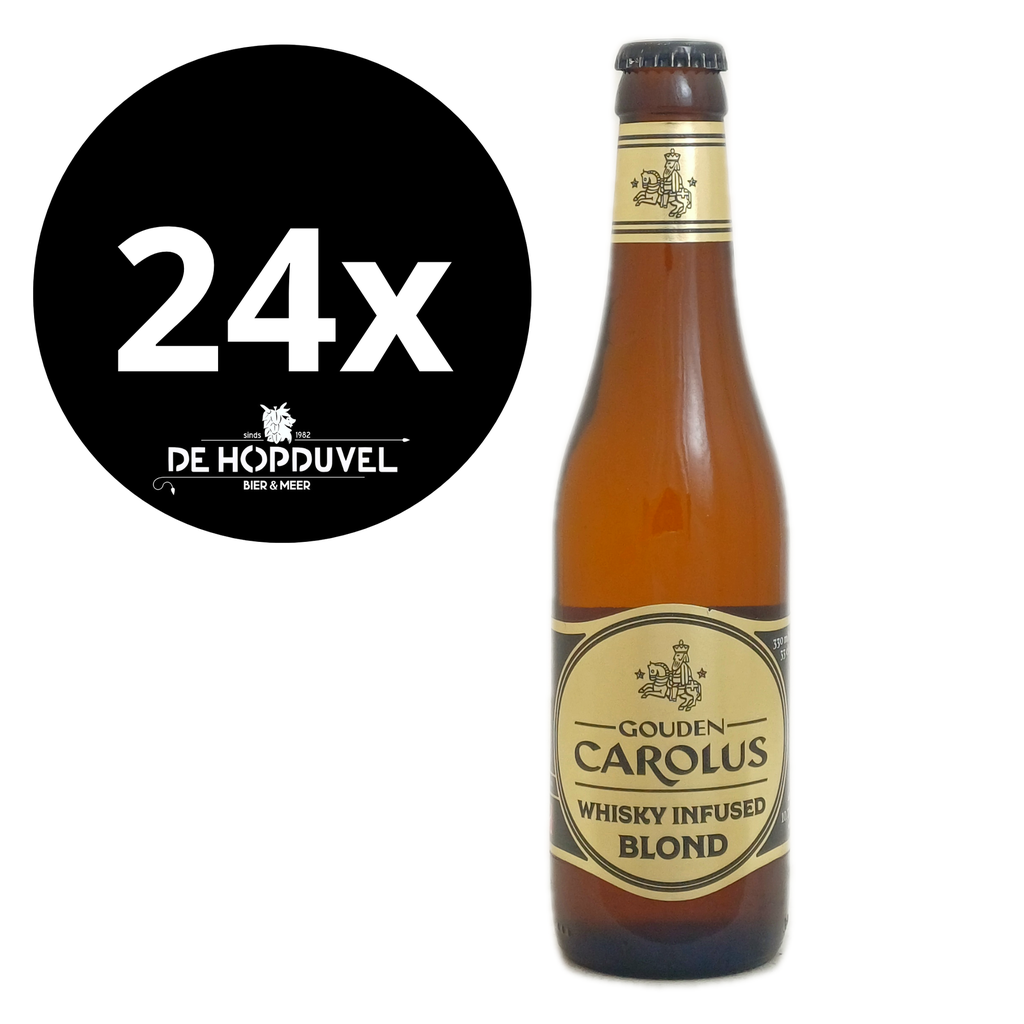 Gouden Carolus BLOND Whisky Infused 24x33cl 