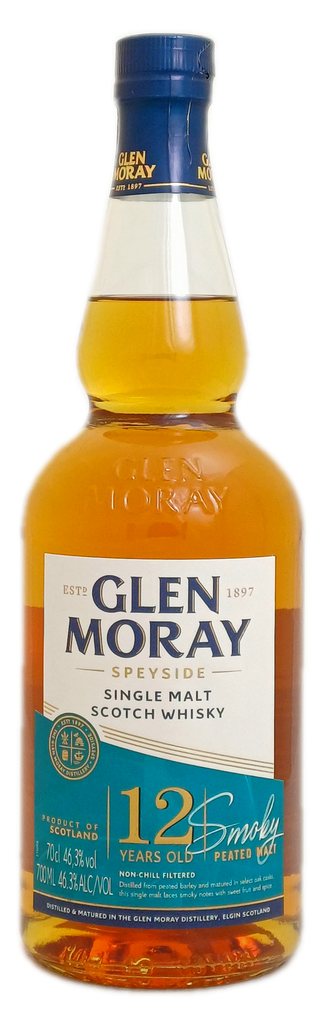 Whisky Glen Moray Smoky 12y - 70cl