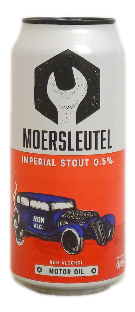 De Moersleutel Motor Oil Stout AlcVrij 44cl																							
