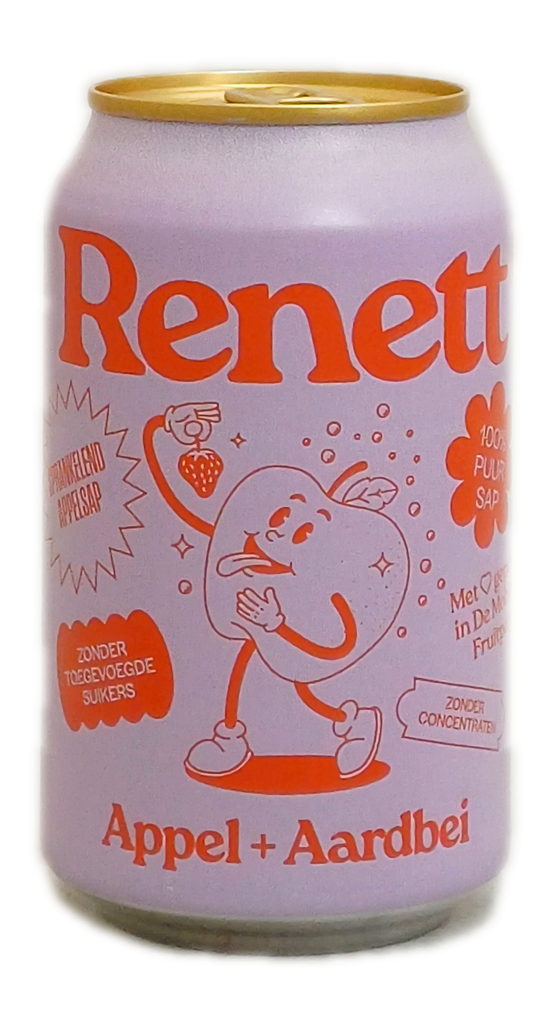 Renett Appel + Aardbei 33cl