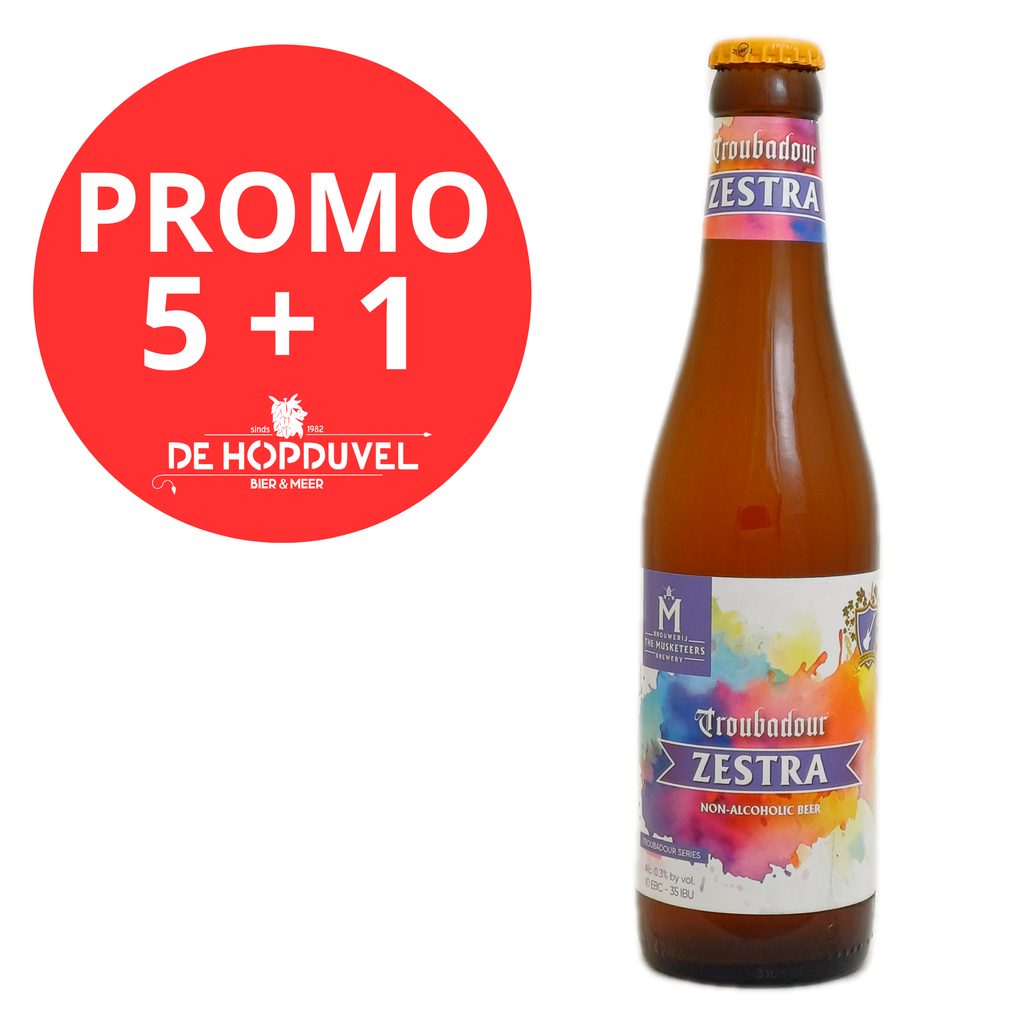 Troubadour Zestra 33cl 5+1 GRATIS