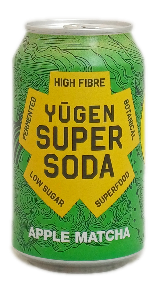 Yugen Super Soda blik APPEL 33cl
