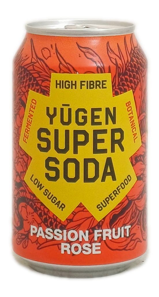 Yugen Super Soda blik PASSION 33cl