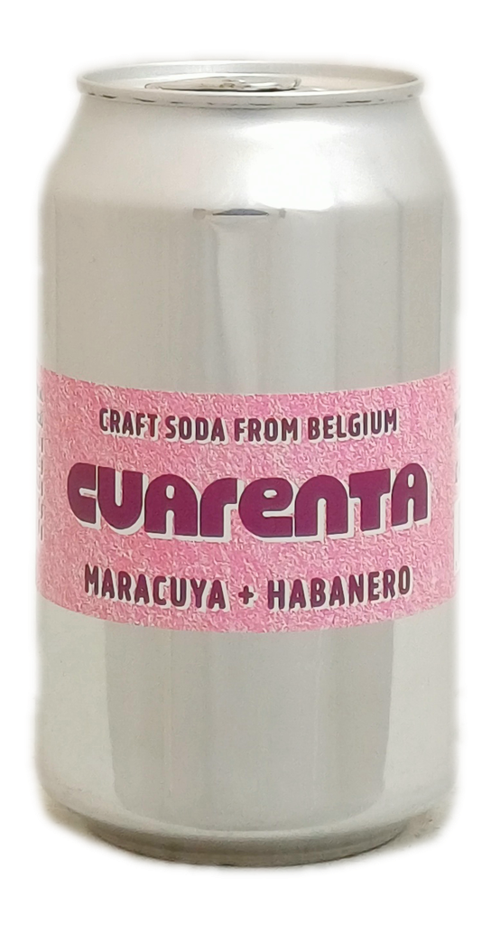 Limonade Cuarenta Maracuya BLIK 33cl