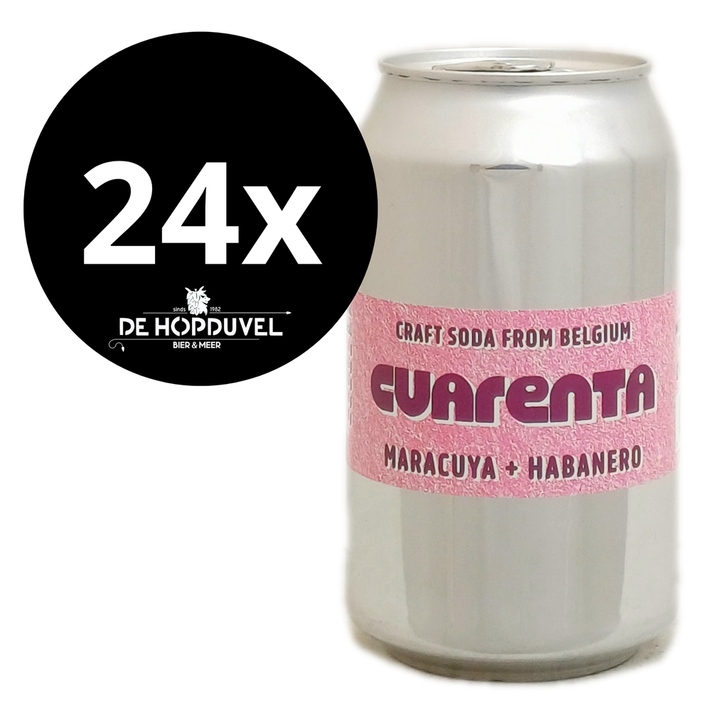 Limonade Cuarenta Maracuya BLIK 24x33cl