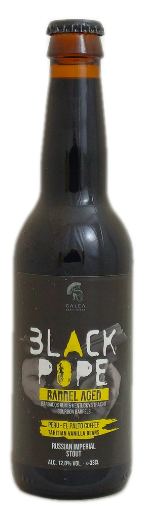 Galea Black Pope Rum/Bourbon BA 33cl