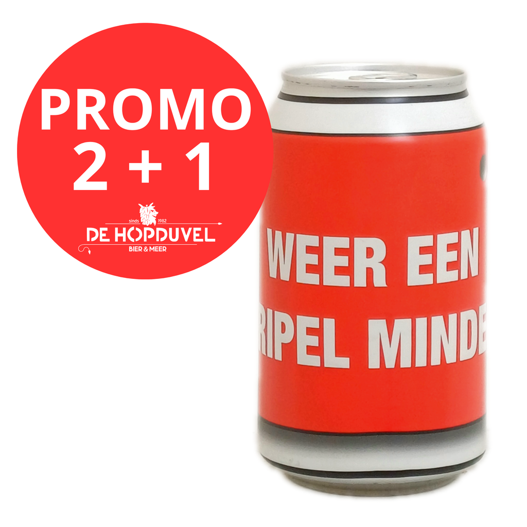 DBC Weer een Tripel Minder 3x33cl  - 2+1 GRATIS