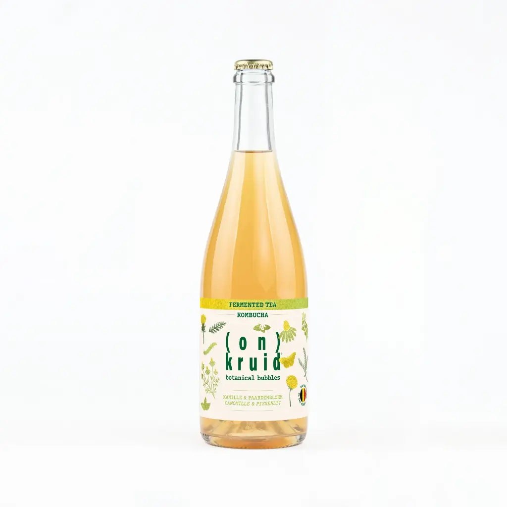 (on)kruid Fermented Tea Kombucha REWILD 75cl