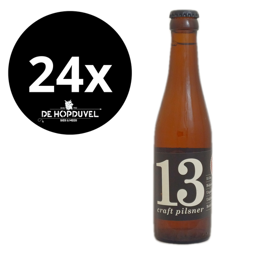 [P13] DBC Pils 13 (zwart) 24x25cl
