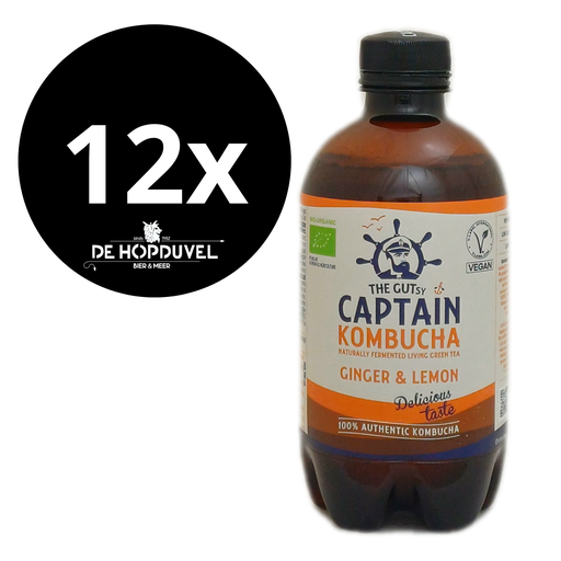 [FCKG] Kombucha Captain Ginger 12x40cl