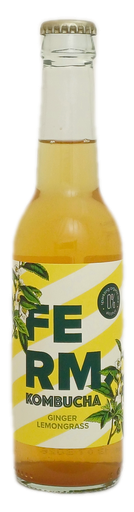 [FERMGGF] Kombucha Ferm Ginger Lemongrass Glas 27,5cl