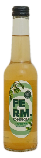 [FFMLGF] Kombucha Ferm Mint Elderflower glas 27,5cl