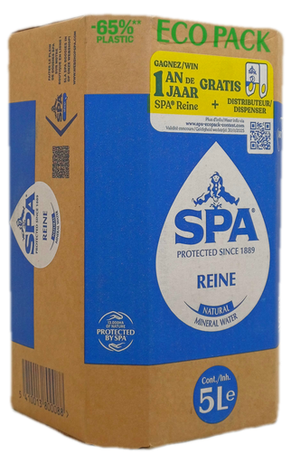 [FSP50] Spa Plat (Reine) 5liter Bag in Box