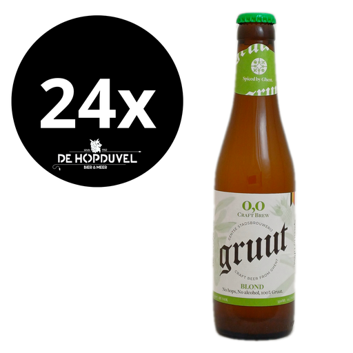 [GNA3] Gruut Non Alcoholic Blond 24x33cl
