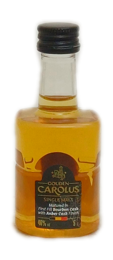 Whisky Gouden Carolus Single Malt 5cl 