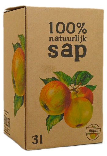 Appelsap Le Rouge - eigen oogst - doosje 3l  