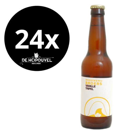 Broers Honing Tripel Vanille 24x33cl 