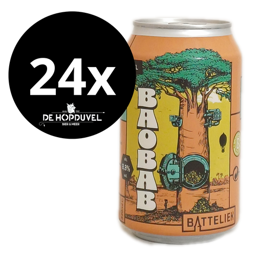 Batteliek Baobab tripel 24x33cl