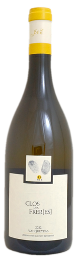 Clos des Frères Vacqueyras Blanc bio 75cl