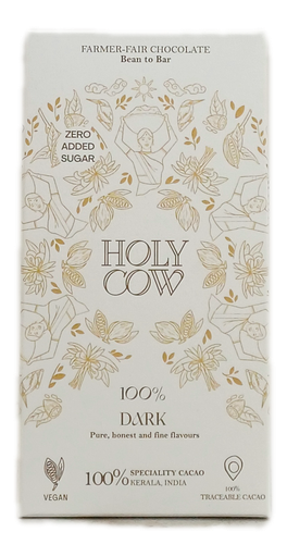 Holy Cow Farmer Fair Chocolade - 100% Dark