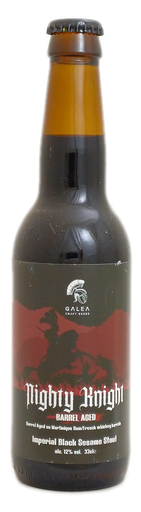 Galea Nighty Knight imperial black sesam stout Barrel Aged 33cl 