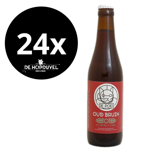 De Poes Oud Bruin 24x33cl
