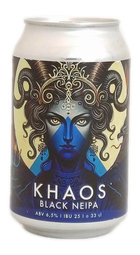 Hophemel / Skollman Khaos black NEIPA 33cl