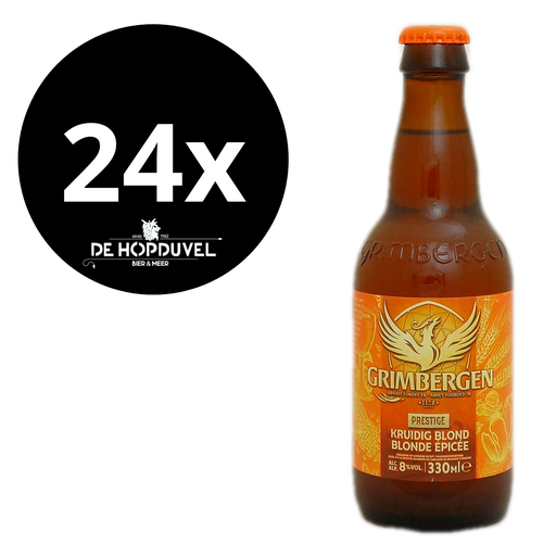 [GBKB3] Grimbergen Kruidig Blond 24x33cl