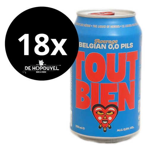 Tout Bien 0.0 blik 18x33cl 