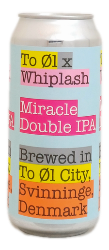 To Ol/ Whiplash Miracle DIPA  44cl 