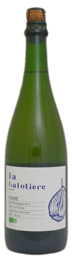 Cidre La Galotière Poiré BIO Pays d Auge 75cl