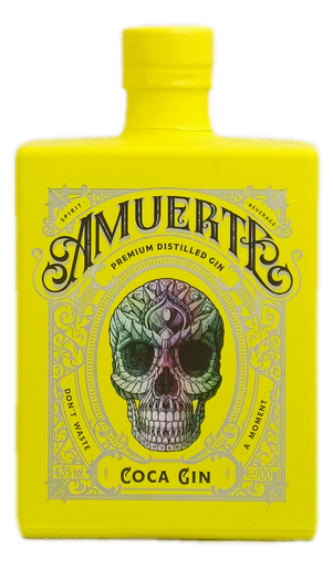 Gin Amuerte Coca (Geel) 70cl