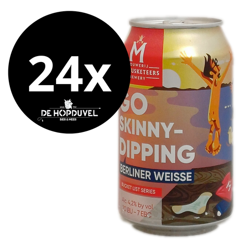 Go skinny dipping 24x33cl blik