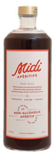 Midi Aperitifs Ruby Rush 0.0% 70cl