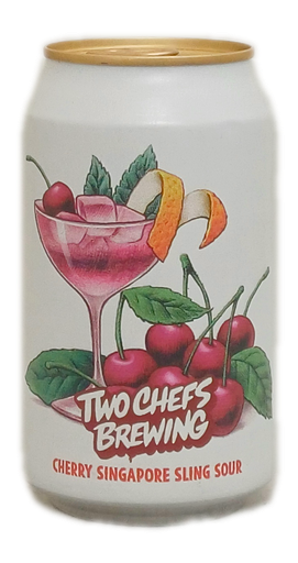 Two Chefs Cherry Singapore Sling Sour 33cl