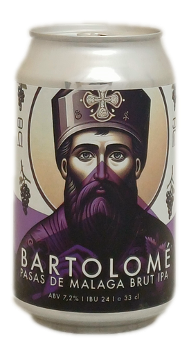 Hophemel Bartolomé Pasas de Malaga Brut IPA 33cl