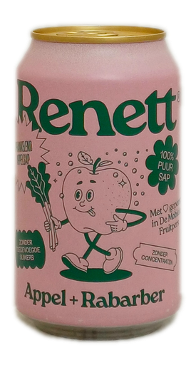 Renett Appel + Rabarber 33cl