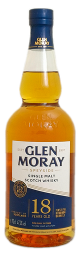 Whisky Glen Moray 18y - 70cl