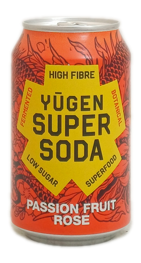 Yugen Super Soda blik PASSION 33cl
