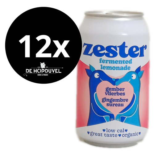 Zester Gember Vlierbes 12x33cl