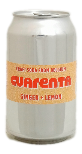 Limonade Cuarenta Ginger BLIK 33cl