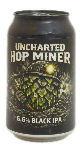 Uncharted Hop Miner Black IPA 33cl