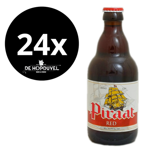 Piraat Red 24x33cl