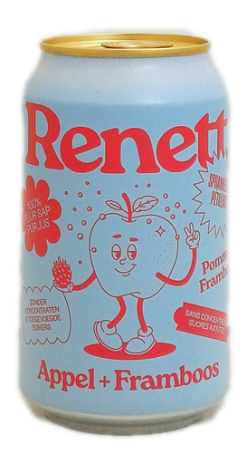 Renett Appel + Framboos 33cl